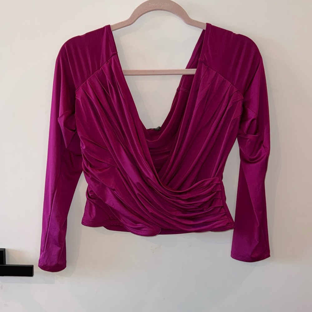 Express wrap top, worn once!
